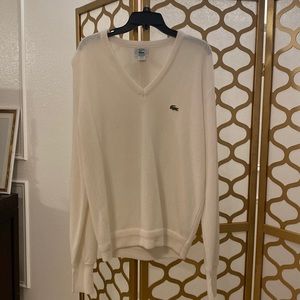 IZOD Lacoste white sweater